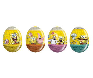 Product image 2 - Spongebob surprise egg 48x20g counter display