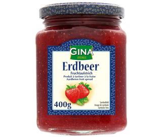 Product image 1 - Strawberry fruit spread 400g