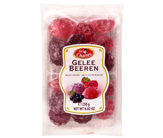 Product image 1 - Sugared jellies with berries flavour 250g