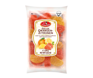 Product image - Sugared jellies with lemon and orange flavour 250g
