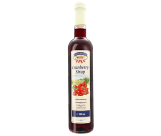 Product image - Syrup cranberry 0,5l