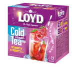 Product image - Tea Cold infusion strawberry & raspberry pyramid-bags 12x2,5g