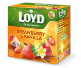 Product image - Tea Strawberry & Vanilla pyramid-bags 20x2g