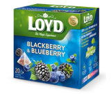 Product image - Tea blackberry & blueberry pyramid-bags 20x2g