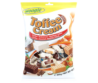 Product image 1 - Toffee cream soft - assorted toffees 300g