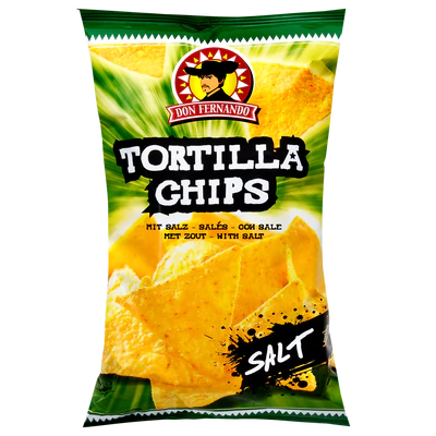 Product image 1 - Tortilla chips with salt 200g