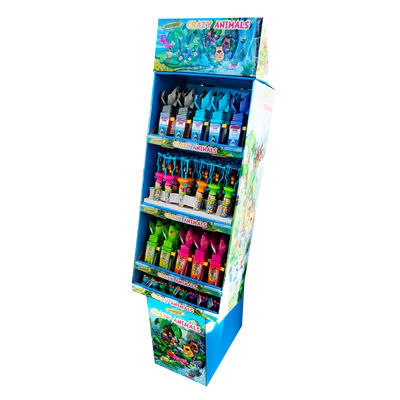 Product image 1 - Toy wild animals with sugar pearls 12-18g display - pre sale summer palette