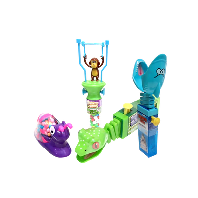 Product image 2 - Toy wild animals with sugar pearls 12-18g display - pre sale summer palette