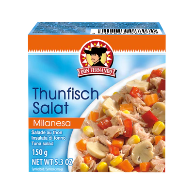 Product image 1 - Tuna salad - milanesa 150g