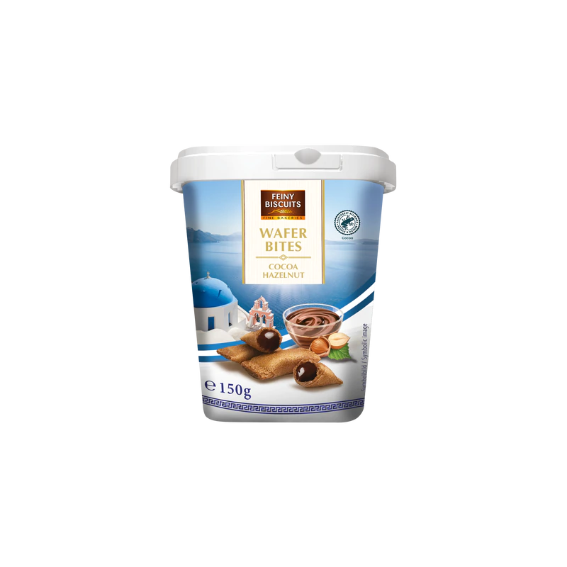 Product image 1 - Wafer bites chocolate-hazelnut 150g
