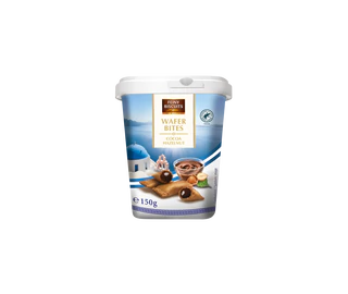 Product image - Wafer bites chocolate-hazelnut 150g