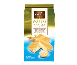 Product image 1 - Wafer with vanilla cream filling 450g