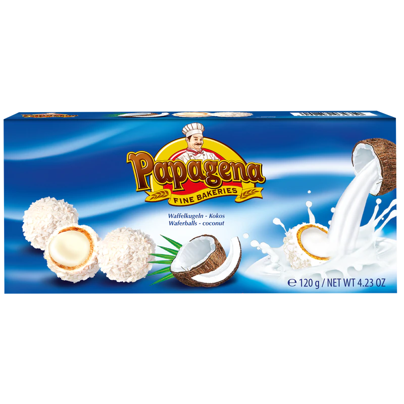 Product image 1 - Waferballs with coconut 120g
