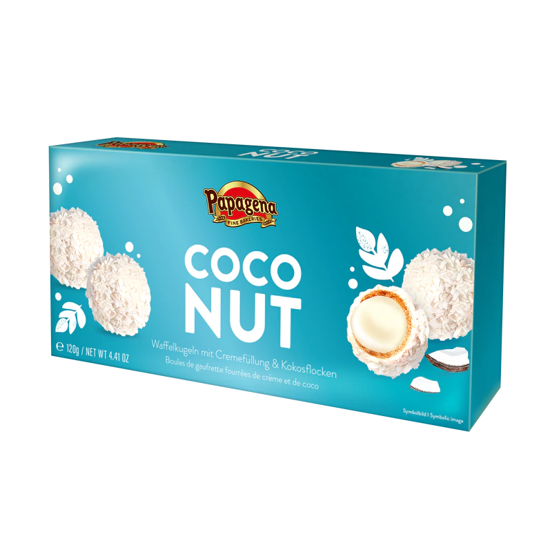 Product image 1 - Waferballs with coconut 120g