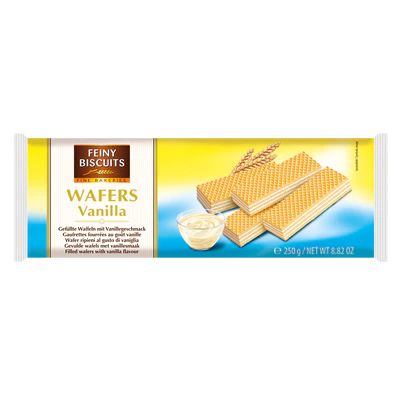 Product image 1 - Wafers with vanilla filling 250g