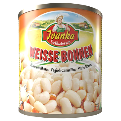 Product image 1 - White beans 800g