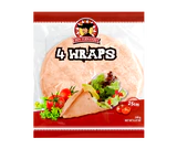 Product image 1 - Wraps tomato Tortillas 240g (4x25cm)