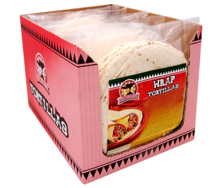 Product image 2 - Wraps wheat flour tortillas 770g (18x20cm)