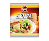 Product image - Wraps whole grain wheat flour tortillas 250g (4x25cm)