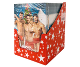 Produktabbildung 2 - Adventskalender Milchschokolade - Sexy Men rote Unterw&auml;sche 75g