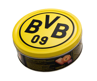 Produktabbildung 2 - BVB Butter Cookies Geschenkpackung 454g