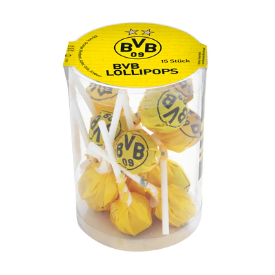 Produktabbildung 1 - BVB Lollipops 150g