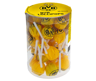 Produktabbildung 1 - BVB Lollipops 300g