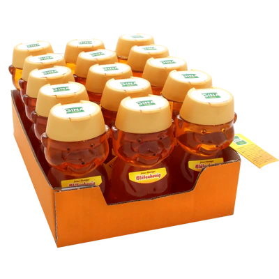 Produktabbildung 2 - Blütenhonig im Bärchenspender 250g