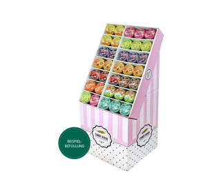 Produktabbildung 1 - Bonbon Leer-Display Woogie KARTONAGE 105 Stk.