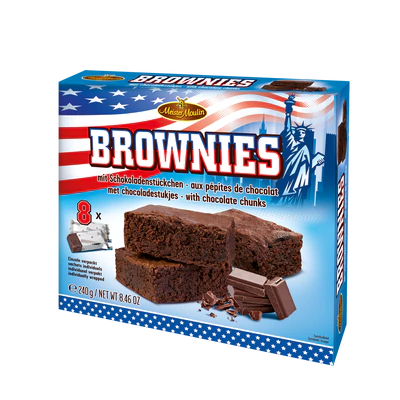 Produktabbildung 1 - Brownies (8x30g) 240g