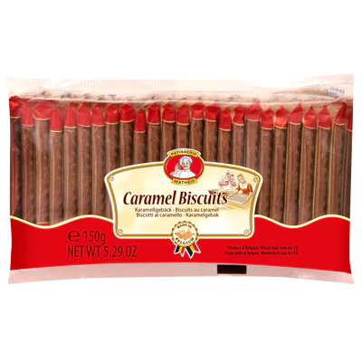 Produktabbildung 1 - Caramel Biscuits 150g (25x6g)