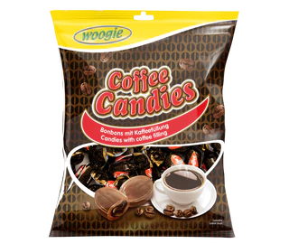 Produktabbildung 1 - Coffee Candies - Bonbons mit Kaffeefüllung 150g