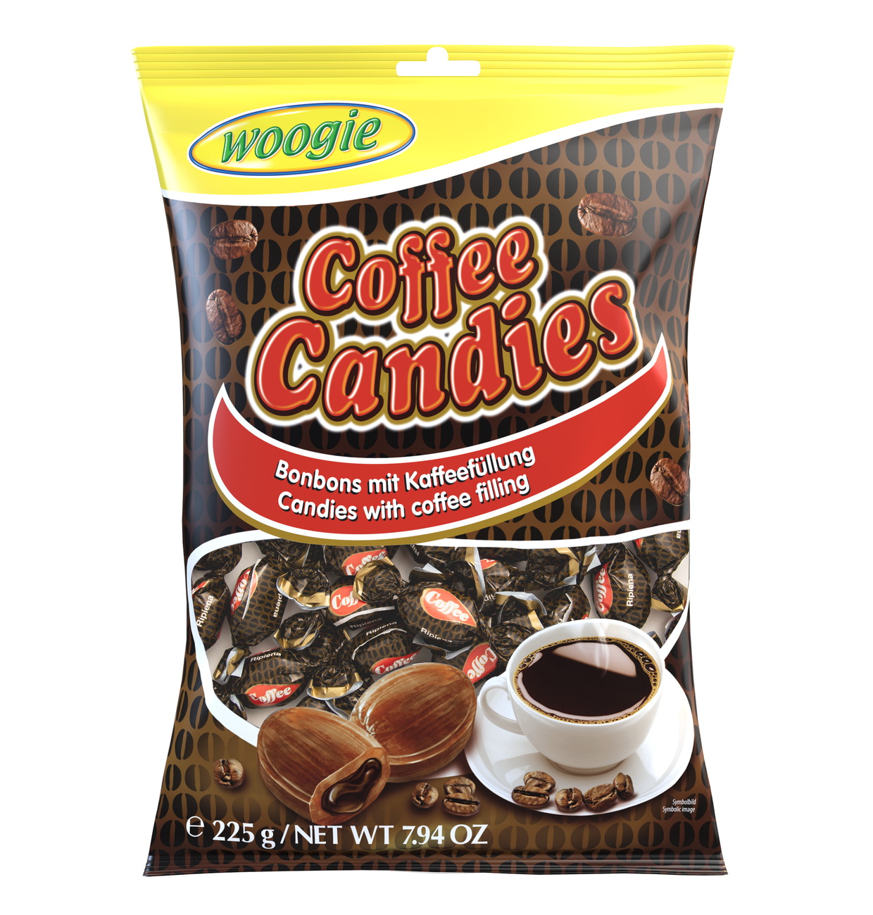 Gunz Coffee Candies Bonbons mit Kaffeefüllung 225g