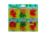 Produktabbildung 2 - Dino Jelly Fruchtgummi Dinosaurier 66g (11x6 Stück) Thekendisplay