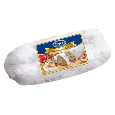 Produktabbildung 1 - Edelmarzipanstollen 500g