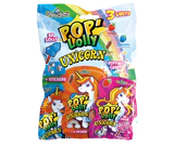 Produktabbildung 1 - Einhorn Pop & Popping Candy 48g (3x16g)