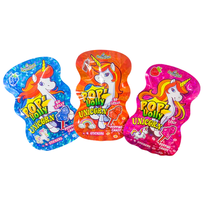 Produktabbildung 2 - Einhorn Pop & Popping Candy 48g (3x16g)