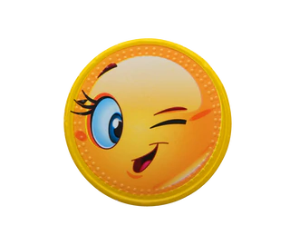 Produktabbildung 2 - Emoji-Taler Milchschokolade 2x36x21,5g Thekendisplay