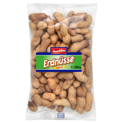 Produktabbildung 1 - Erdnüsse in der Schale, geröstet 200g
