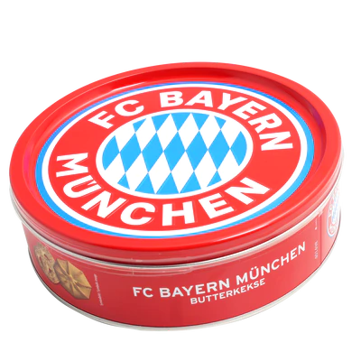 Produktabbildung 1 - FC Bayern München Butter Cookies 340g