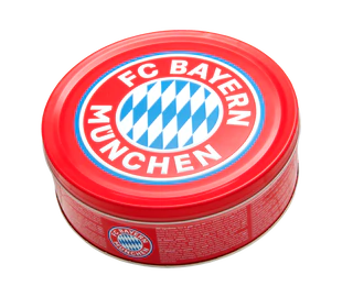 Produktabbildung 2 - FC Bayern München Butter Cookies Geschenkpackung 454g