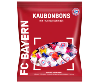 Produktabbildung - FC Bayern München Kaubonbon 200g