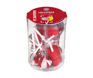 Produktabbildung - FC Bayern München Lollipops 150g