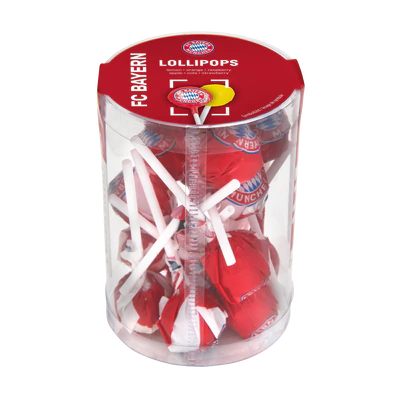 Produktabbildung 1 - FC Bayern München Lollipops 150g