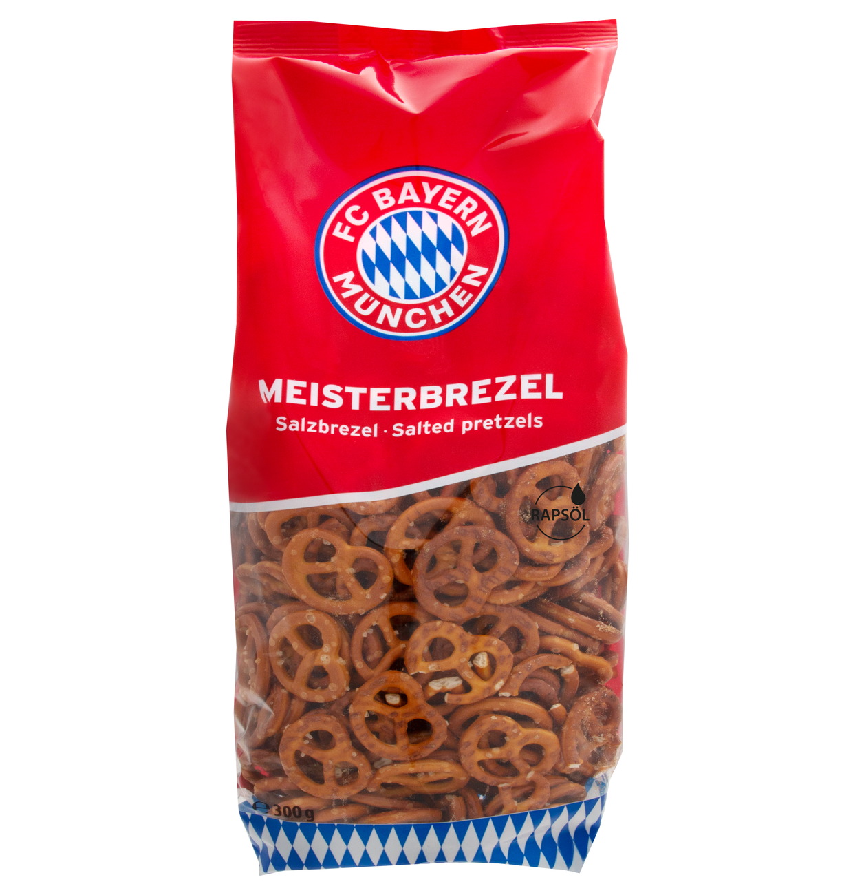 Gunz - FC Bayern München Mini Brezel Salzbrezel - Laugengebäck 300g