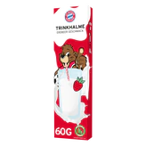 Produktabbildung - FC Bayern München Trinkhalme Erdbeere 60g (10x6g)