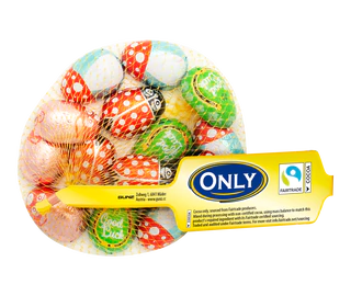 Produktabbildung 1 - Glücksbringer Milchschokolade 100g