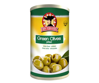 Produktabbildung - Grüne Oliven entsteint 350g