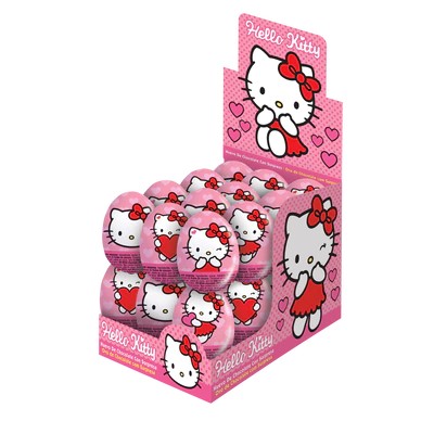 Produktabbildung 1 - Hello Kitty Schoko-Überraschungsei 48x20g Thekendisplay