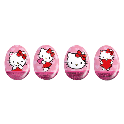 Produktabbildung 2 - Hello Kitty Schoko-Überraschungsei 48x20g Thekendisplay